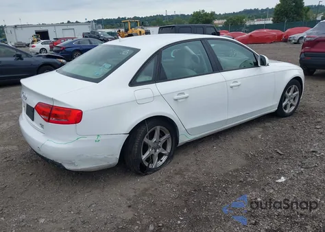 2009 Audi A4 2.0T Premium from USA, damaged, VIN WAULF78K89A136584